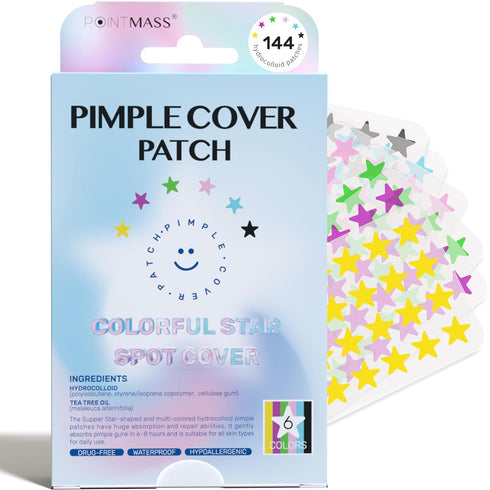 Star Pimple Patches - Hydrocolloid Acne Pimple Patches for Covering Zits and Blemishes, Cute Spot Stickers Skincare Acne Absorbing Cover Patch for...