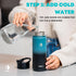 Cold Brew Bottle Coffee Maker, 18 oz Insulated Portable Cold Brew Cup To-Go Coffee Tumbler, Cold Brew Travel Mug with Stainless Steel Filter, Leak...
