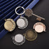 DROLE 60Pcs Moon Rotation Pendant Trays Kit-20Pcs 25mm Double Side Cabochon Setting and 40Pcs 25mm Rond Glass Cabochons for Jewelry Making DIY Cra...