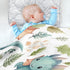 Cute Dragon Baby Blanket for Girls Boys Soft Warm Reversible Infant, Newborn, Toddler Receiving Blanket Unisex Travel Throw Blanket for Crib Strol...