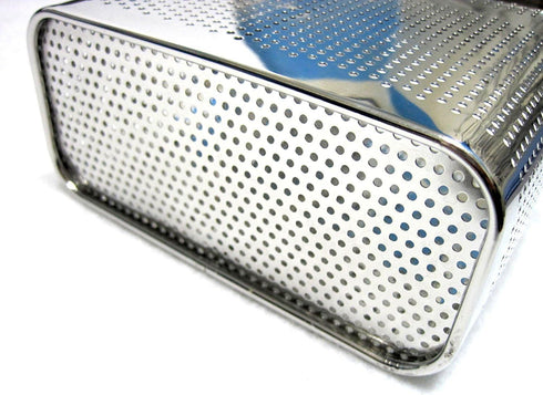 Stainless Steel Cutlery Utensil Holder (Medium Square) Chopsticks Holder for Dishwasher...