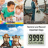 Digital Countdown Days Timer Clock- 9999 Days Count Down Timer with Stand Strong Magnetic Back for Retirement Wedding Vacation Birthday Exam Lab K...