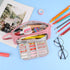iSuperb Big Capacity Pencil Case Corduroy Large Pencil Pouch Portable Pen Bag Zipper Organizer Makeup Cosmetic Bags for Women Office...