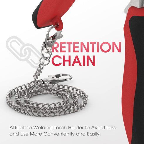 YESWELDER 8-Inch MIG Welding Pliers with Rentention Chain, Anti-Rust MIG Welding Pliers for Professional Welding...