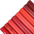 8 Pieces 8x12 Inch Faux Leather Sheets Red Fine Chunky Glitter Metallic Litchi Butterfly Patent Skin Lizard Texture Leather Fabric for Bows Earrin...
