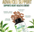 Green Tea Extract Capsules 1000mg 98% Standardized EGCG - 3X Strength for Natural Energy - Heart Support with Polyphenols - Gentle Caffeine - 60 C...