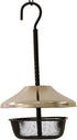 Mealworms Bird Feeder | 5 x 5 inch Powder Coated Mesh Bowl with Adjustable Stainless Steel Roof...