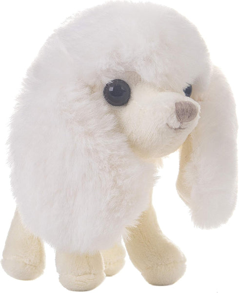 Cream Puppy Dog Stuffed Animal Poodle Plush Soft Toy 4-Inch...