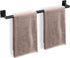 Bathroom Towel Bar, 24 Inch Towel Racks for Bathroom Wall Mounted, Heavy Duty Hand Towel Holder Organizer, Modern Home Decor Towel Rod, Matte Blac...