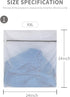 2 XX-Large Honeycomb Delicates Bags for Washing Machine, 24 x 24 Inches lingerie bags for Laundry, Travel Storage Organize Bag for Cotton Clothes,...