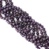 45PCS 8mm Natural Amethyst Gemstone Round Loose Beads Crystal Energy Stone Healing Power for Jewelry Making 1 Strand 15"...