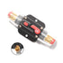 2 Pcs Car Audio Inline 20A Amps Circuit Breaker, 12-24V DC Overload Protection Fuse with Manual Reset, for Car Audio Marine Boat Stereo Switch Inv...