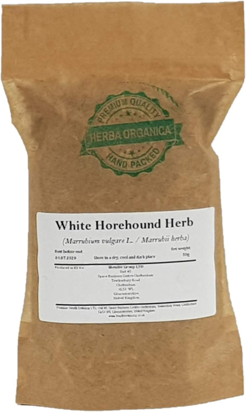 Herba Organica White Horehound Herb - Marrubium L - Herbal Tea (50g)...