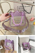 Clear Evening Purses Mini Clutch Bags Women's Crossbody Rhinestone Handbags Shiny Shoulder Bag...