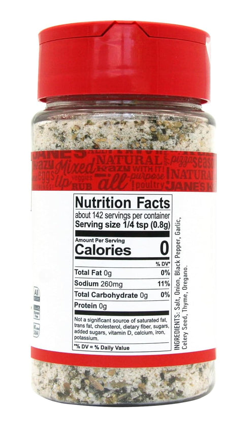 Jane's Krazy Mixed Up Salt, 4 Ounce...