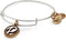 Alex and Ani Women's Initial P Charm Bangle...