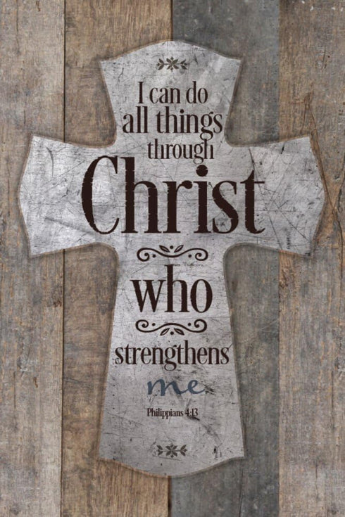 DEXSA I Can Do All Things...New Horizons Wood Plaque | Made in the USA...