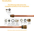 630-7755 Wall Hydrant Repair Kit Compatible with Faucet Repair Kit 500 400 300 Series, Replacement for Pressure Vacuum Breaker...