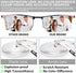 2-Pack Blue Light Blocking Reading Glasses Men Women Spring Hinge Computer Reading Glasses Metal Frame (Mixed Color, 3.5...