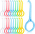 20PCS Aligner Removal Tool, 5Colors Clear Braces Removal Tool Kit for Invisible Removable Braces Aligners Retainers Dentures...