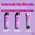 MATRIX Unbreak My Blonde Reviving Leave-In Treatment | Strengthens and Adds Softness and Shine | For Damaged, Lightened and Over Processed Hair | ...