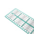 Quilting Ruler 8 x 45cm Sewing Acrylic Ruler Anti-Slip Metric Ruler DIY Quilting Tools with Clear Printed Lines for Precise Cutting...
