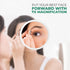 Jumbl 6” 7X Magnifying Mirror, Compact Suction Cup Makeup Mirror with 7X Magnification for Bathroom, Shower, Beauty & Skin Care, Brow Threading & ...