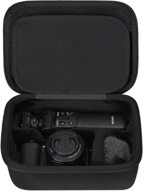 EVA Hard Storage Case for Sony ZV E-10 Interchangeable Lens Mirrorless Vlog Camera Kit, Shockproof Protective Container Bag...