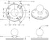 RAM Mounts GPS Round Plate with Ball RAM-B-202U with B Size 1" Ball...