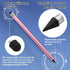 2PCS Stylus Pen for iPad, 2 in 1 Double-Ended Stylus Pen Universal for iPad/iPhone All Capacitive Touch Screens, Pencil Writing for Children/Stude...