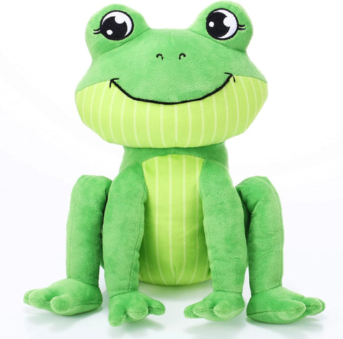 Frog Stuffed Animal Plush Frog Toy Soft Cuddly Cute Green Frog Plushie with Long Leg Home Sofa Decor for Birthday Halloween (17 Inch)...