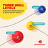 Boxing Reflex Ball for Adults and Kids - React Reflex Balls on String with Headband, Carry Bag and Hand Wraps - Improve Hand Eye Coordination, Pun...