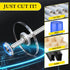 Inside Pipe Cutter for PVC Pipe Cutter Tool, PVC Cutter Tool with 3.15" Scale Adjustable Depth Gauge, 5Pcs Saw Blades and Hex Shank, Plumbing Insi...