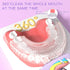 Kids Electric Toothbrush U Shaped Toddler Auto Sonic Toothbrushes with 4 Brush Head,Cartoon Unicorn Ultrasonic Toothbrushes for Children 2-12 Year...