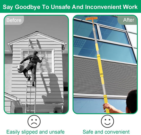 Extension Pole, 3 Feet to 4 Feet Multi-Purpose Spliced Extension Rod Spider Brush and Pole Outdoor Spray Paint Roller Cleaning Extension Pole and ...