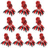 10 Groups 1M Alligator Clips Electrical, Insulated Test Leads with Alligator Clips, Stamping Double-Ended Jumper Wires for Electrical Testing...