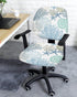 Blue Coral Office Chair Covers 2 Piece Coastal Chair Covers, Washable Stretch Computer Chair Cover Universal Rotating Desk Chair Covers Protector ...