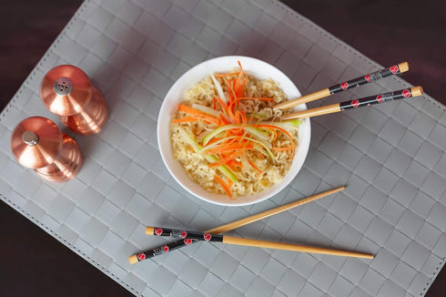 Naruto Shippuden Akatsuki Wooden chopsticks | Naruto Chopstick Set Of 2 | Anime Stuff | Kitchen Deco | Anime Wood Chopsticks | Official Licensed B...