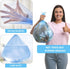 4 Gallon Colorful Trash Bags - Durable Small Garbage Bag Liners for Office, Bedroom, and Bathroom, 100 Count (5 Rolls)...