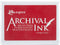 Ranger Archival Ink Jumbo Ink Pad #3, Vermillion...