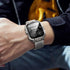 Dsytom Waterproof Case with Band Compatible for Apple Watch Band 45mm 44mm 41mm 40mm for Men,Rugged Smartwatch Strap with Built-in Tempered Glass ...