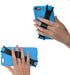 TFY Security Hand Strap with Leather Belt Holder Stand Compatible with iPhone 16 Pro Max / 15 Plus / 14 Pro / 13/12 / Xs/XR/SE/Galaxy S24 / S23 / ...