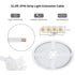 RGBZONE 10Pcs ???????? ?????? ?????? ?????????? ???? ???????? ???????????????????? and 32.8ft 3Pin LED Extension Wire for 8mm Wide IP20/IP65 WS281...