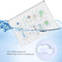 Plastic Envelopes (5 Pcs) A4 Letter Size Poly Zip Envelopes File Folders 12.8" x 9.4", Translucent Expanding Document Wallet Pouch with Zipper for...