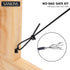 SANKINS Anti-Sag Gate Kits for Wooden Fence, Black Anti-Sagging Gate Support Cable Kit Hardware, Gate Sag Frame Kit Hardware for Wooden Fence, Woo...