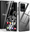 Rayboen for Samsung Galaxy S20 Ultra Case with 2X Soft Screen Protector, Crystal Clear Hybrid Designed Protective Shockproof Slim Phone Cover for ...