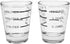 Beautyflier Pack of 4 Cocktail Wine Jigger Clear Glass Shot Glasses Drink Spirit Measure Cup For Measurement Bar Party Kitchen Tool (1.5 OZ, 4PCS)...