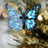 Butterfly Car Accessories Pendant, Hanging Charm Home Decoration Keepsake, Butterfly Car Hanging Ornament for Rear View Mirror Christmas Valentine...