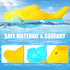 Dog Toy Floating Luminous, Squeaky Dog Toy, Glow in The Dark (Hammerhead Shark)...