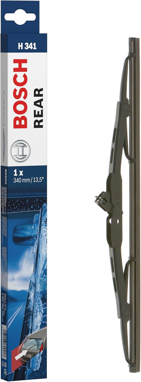 Bosch Rear H341 Wiper Blade Length 340 mm - 1 x Rear Window Wiper Blade...